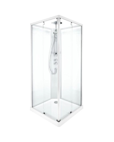 Душевая кабина 90х90х215 см IDO Showerama 10-5 Comfort 558.209.303 прозрачное