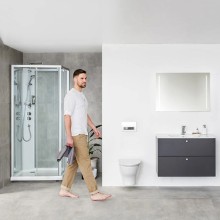 Душевая кабина 90х90х215 см IDO Showerama 10-5 Comfort 558.209.303 прозрачное