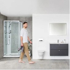 Душевая кабина 90х90х215 см IDO Showerama 10-5 Comfort 558.209.303 прозрачное