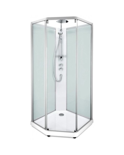 Душевая кабина 100х100х215 см IDO Showerama 10-5 Comfort 558.208.316 прозрачное