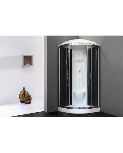 Душевая кабина 100х100х217 см Royal Bath RB100HK6-BT-CH прозрачное