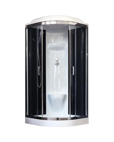 Душевая кабина 100х100х217 см Royal Bath RB100HK6-BT-CH прозрачное