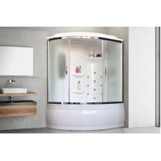 Душевая кабина 140х95х225 см Royal Bath RB140ALP-C-CH-R матовое