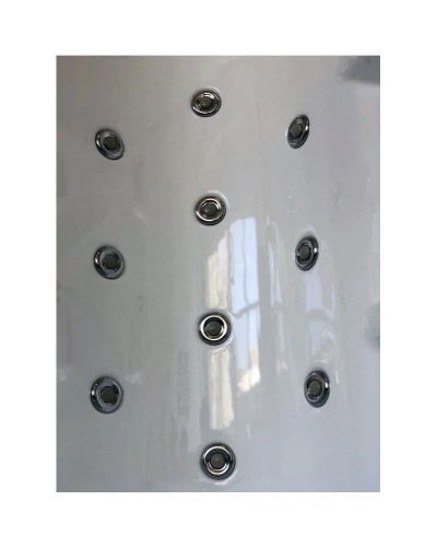 Душевая кабина 140х95х225 см Royal Bath RB140ALP-C-CH-R матовое