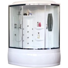 Душевая кабина 140х95х225 см Royal Bath RB140ALP-T-CH-L прозрачное