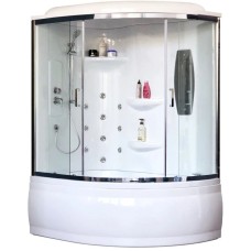 Душевая кабина 140х95х225 см Royal Bath RB140ALP-T-CH-L прозрачное