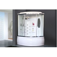 Душевая кабина 140х95х225 см Royal Bath RB140ALP-T-CH-L прозрачное