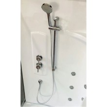 Душевая кабина 140х95х225 см Royal Bath RB140ALP-T-CH-L прозрачное