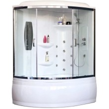 Душевая кабина 140х95х225 см Royal Bath RB140ALP-T-CH-R прозрачное