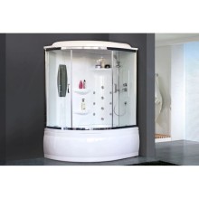 Душевая кабина 140х95х225 см Royal Bath RB140ALP-T-CH-R прозрачное