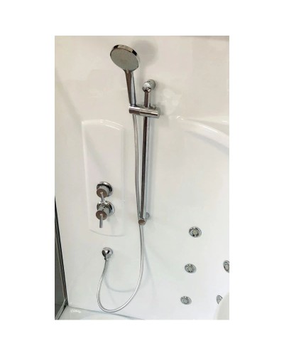 Душевая кабина 140х95х225 см Royal Bath RB140ALP-T-CH-R прозрачное