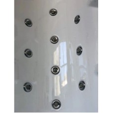 Душевая кабина 140х95х225 см Royal Bath RB140ALP-T-CH-R прозрачное