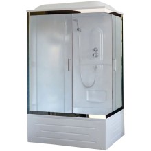 Душевая кабина 100х80х217 см Royal Bath RB8100BP1-M-CH-L матовое