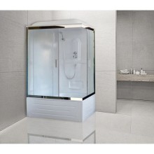 Душевая кабина 100х80х217 см Royal Bath RB8100BP1-M-CH-L матовое