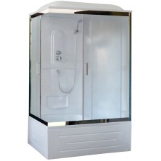 Душевая кабина 100х80х217 см Royal Bath RB8100BP1-M-CH-R матовое