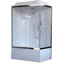 Душевая кабина 100х80х217 см Royal Bath RB8100BP1-T-CH-L прозрачное