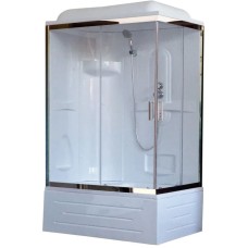 Душевая кабина 100х80х217 см Royal Bath RB8100BP1-T-CH-L прозрачное