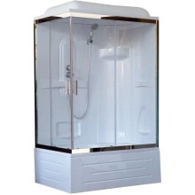 Душевая кабина 100х80х217 см Royal Bath RB8100BP1-T-CH-R прозрачное