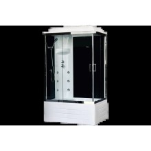 Душевая кабина 100х80х217 см Royal Bath RB8100BP3-BT-CH-L прозрачное