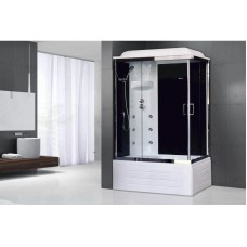 Душевая кабина 100х80х217 см Royal Bath RB8100BP3-BT-CH-L прозрачное
