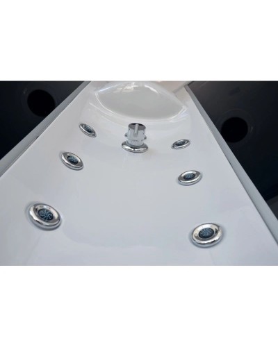 Душевая кабина 100х80х217 см Royal Bath RB8100BP3-BT-CH-L прозрачное