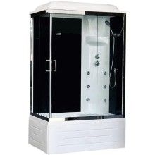 Душевая кабина 100х80х217 см Royal Bath RB8100BP3-BT-CH-R прозрачное