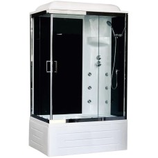 Душевая кабина 100х80х217 см Royal Bath RB8100BP3-BT-CH-R прозрачное