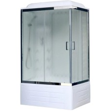 Душевая кабина 100х80х217 см Royal Bath RB8100BP3-WC-CH-L матовое