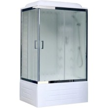 Душевая кабина 100х80х217 см Royal Bath RB8100BP3-WC-CH-R матовое