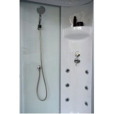 Душевая кабина 100х80х217 см Royal Bath RB8100BP3-WT-CH-R прозрачное