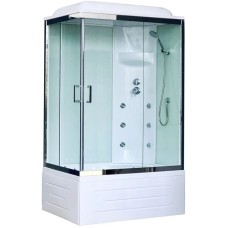 Душевая кабина 100х80х217 см Royal Bath RB8100BP3-WT-CH-R прозрачное