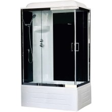 Душевая кабина 100х80х217 см Royal Bath RB8100BP6-BT-CH-L прозрачное
