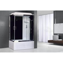 Душевая кабина 100х80х217 см Royal Bath RB8100BP6-BT-CH-R прозрачное