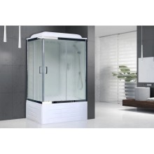 Душевая кабина 100х80х217 см Royal Bath RB8100BP6-WC-CH-R матовое