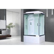 Душевая кабина 100х80х217 см Royal Bath RB8100BP6-WT-CH-L прозрачное