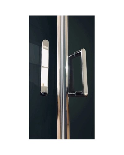 Душевая кабина 100х80х217 см Royal Bath RB8100BP6-WT-CH-L прозрачное