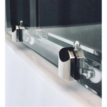 Душевая кабина 100х80х217 см Royal Bath RB8100BP6-WT-CH-L прозрачное