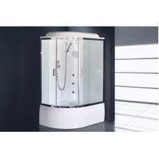 Душевая кабина 120х80х217 см Royal Bath RB8120BK2-M-CH-R матовое