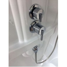 Душевая кабина 120х80х217 см Royal Bath RB8120BP1-M-CH-L матовое