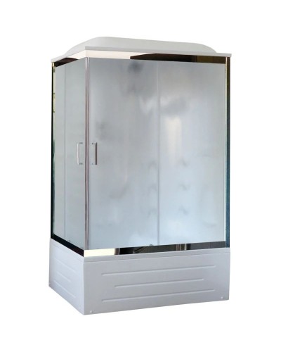 Душевая кабина 120х80х217 см Royal Bath RB8120BP2-M-CH-R матовое