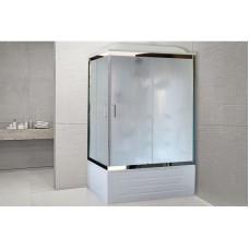 Душевая кабина 120х80х217 см Royal Bath RB8120BP2-M-CH-R матовое