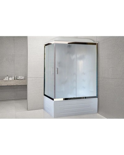 Душевая кабина 120х80х217 см Royal Bath RB8120BP2-M-CH-R матовое