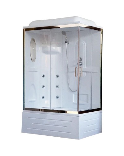 Душевая кабина 120х80х217 см Royal Bath RB8120BP2-T-CH-L прозрачное