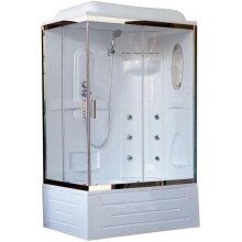Душевая кабина 120х80х217 см Royal Bath RB8120BP2-T-CH-R прозрачное