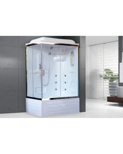 Душевая кабина 120х80х217 см Royal Bath RB8120BP2-T-CH-R прозрачное