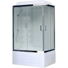 Душевая кабина 120х80х217 см Royal Bath RB8120BP3-WC-CH-L матовое