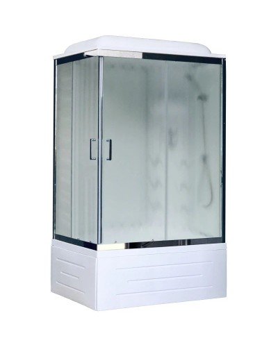 Душевая кабина 120х80х217 см Royal Bath RB8120BP3-WC-CH-R матовое