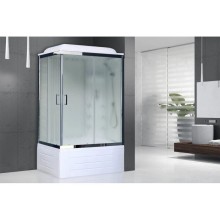 Душевая кабина 120х80х217 см Royal Bath RB8120BP3-WC-CH-R матовое