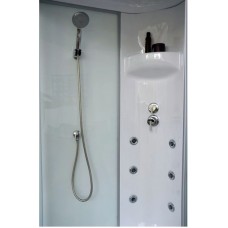 Душевая кабина 120х80х217 см Royal Bath RB8120BP3-WT-CH-R прозрачное