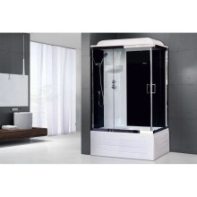 Душевая кабина 120х80х217 см Royal Bath RB8120BP6-BT-CH-L прозрачное